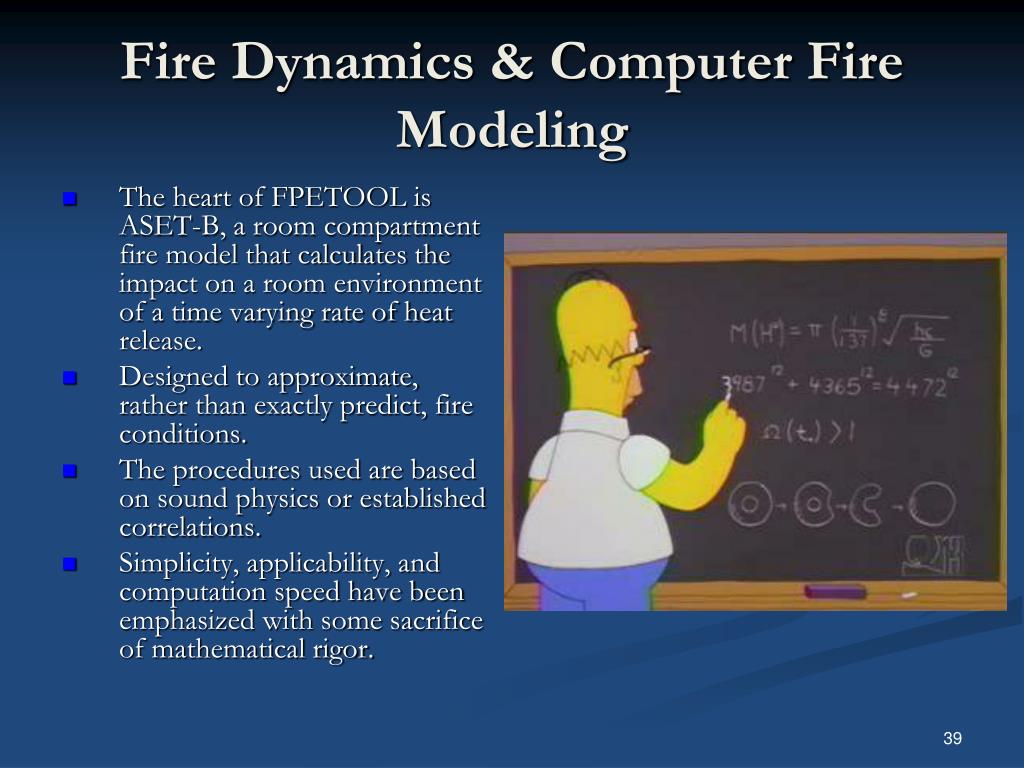 PPT Fire Dynamics & Computer Fire Modeling PowerPoint Presentation