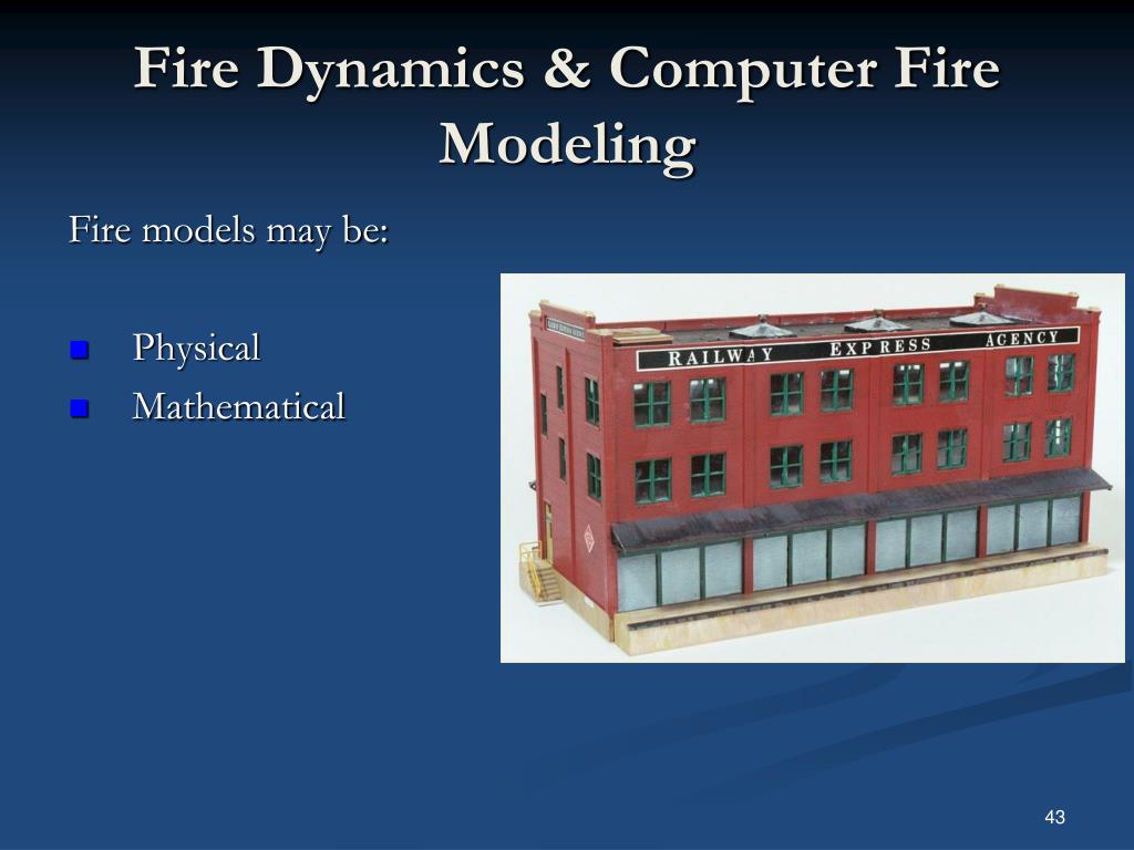 PPT Fire Dynamics & Computer Fire Modeling PowerPoint Presentation