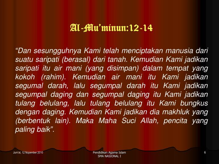 PPT MANUSIA DAN TUGASNYA SEBAGAI KHALIFAH PowerPoint Presentation