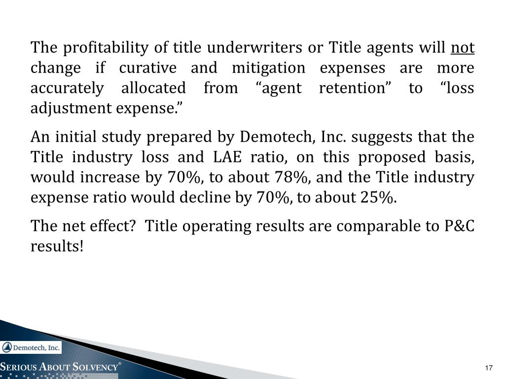 PPT Joseph L. Petrelli, Demotech, Inc. 614 761 8602 PowerPoint
