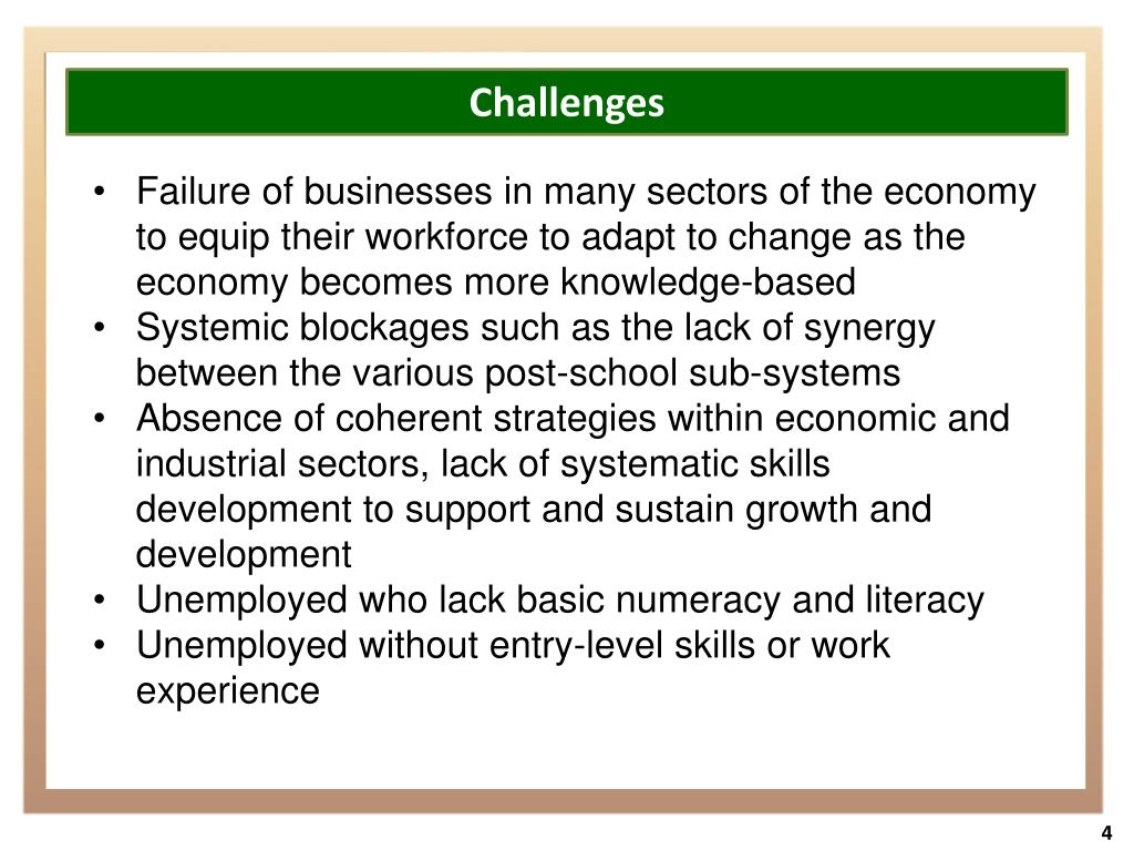 PPT Skills Needed to Drive Economic Development in South Africa PowerPoint Presentation ID