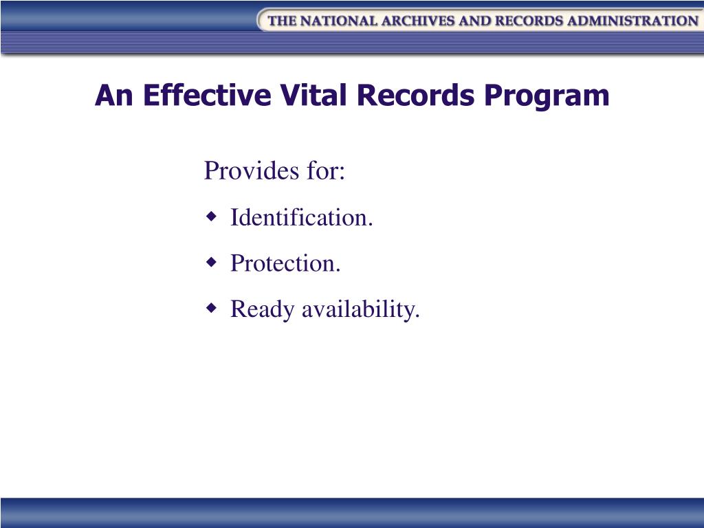 PPT Vital Records PowerPoint Presentation, free download ID4402821