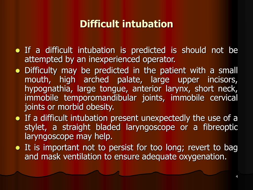 PPT Endotracheal intubation PowerPoint Presentation, free download