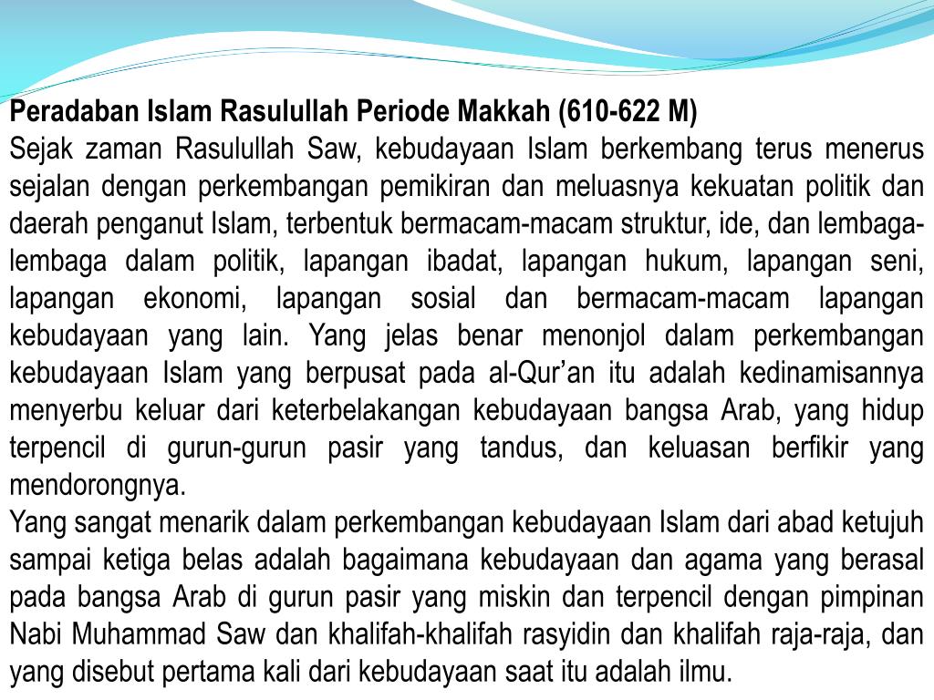 Pengertian Sejarah Peradaban Islam Menurut Para Ahli