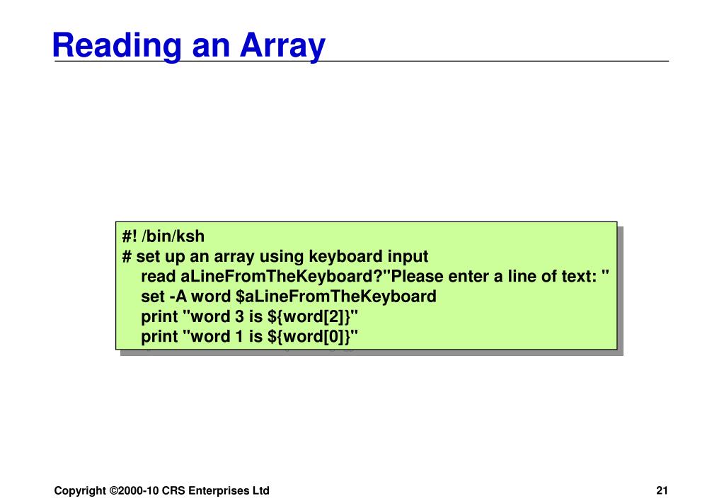 PPT Korn Shell Programming PowerPoint Presentation, free download