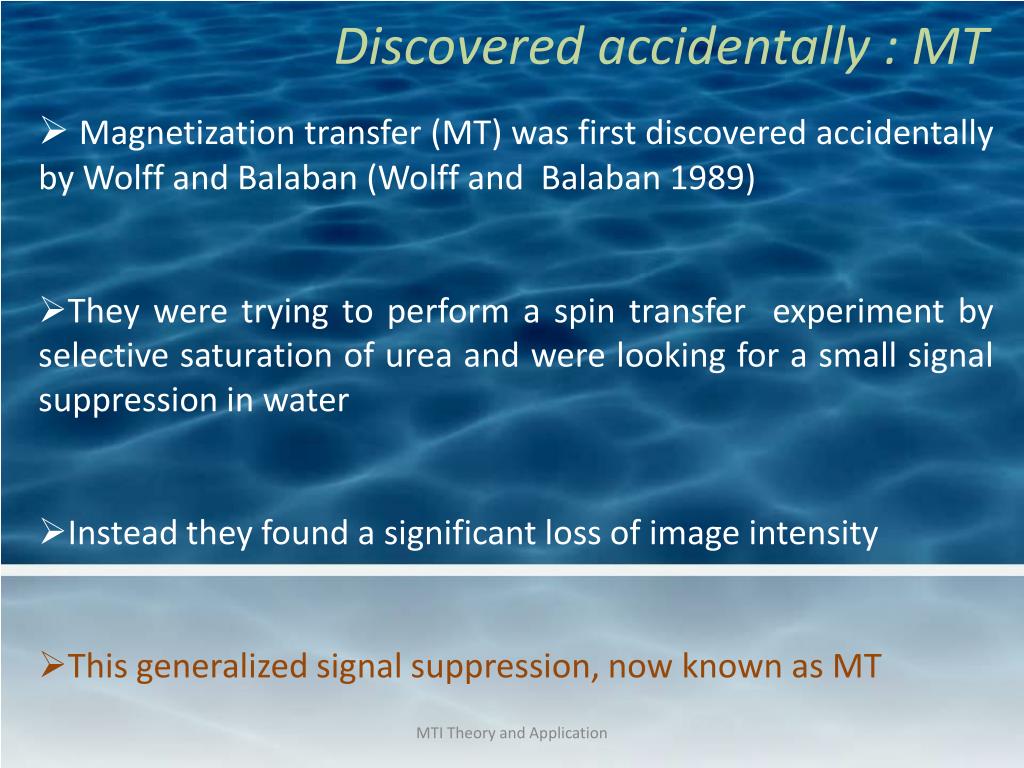PPT Transfer Imaging Theory and Clinical Applications