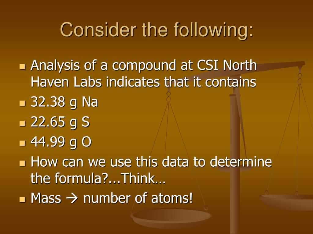 PPT Empirical and Molecular Formulas PowerPoint Presentation, free