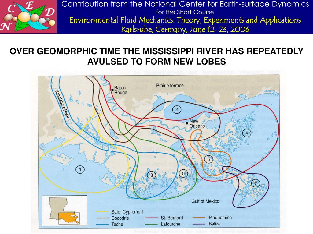 PPT The Mississippi Delta is sinking into the Gulf of Mexico