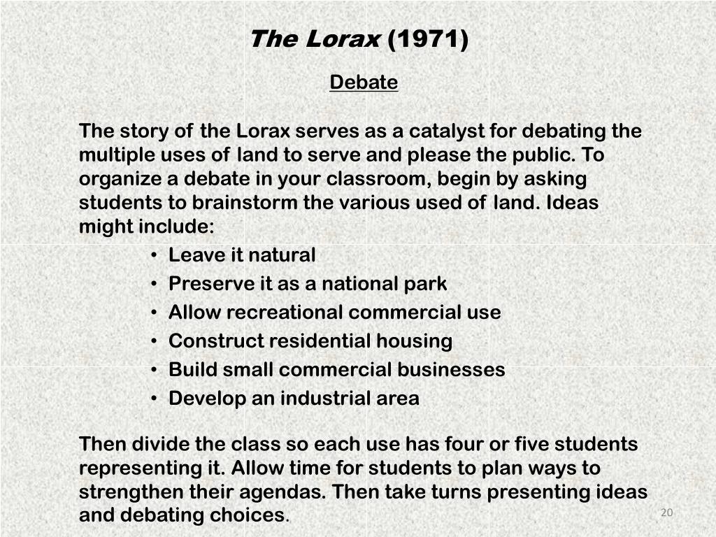 The Lorax Script PDF Download: Characters & Quotes