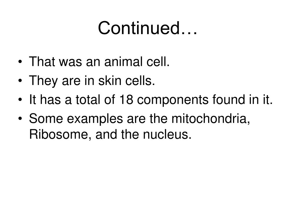 PPT Skin/Animal cells PowerPoint Presentation, free download ID4413916