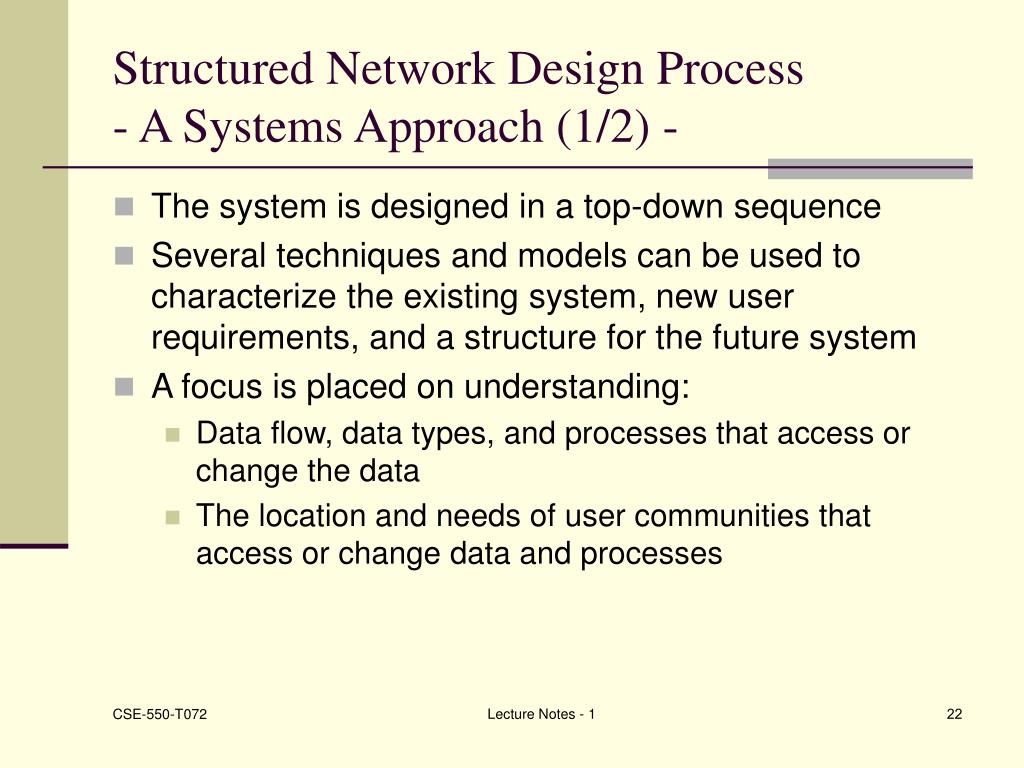 PPT CSE 550 Computer Network Design PowerPoint Presentation, free