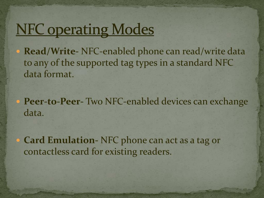 PPT Near Field Communication(NFC) PowerPoint Presentation, free