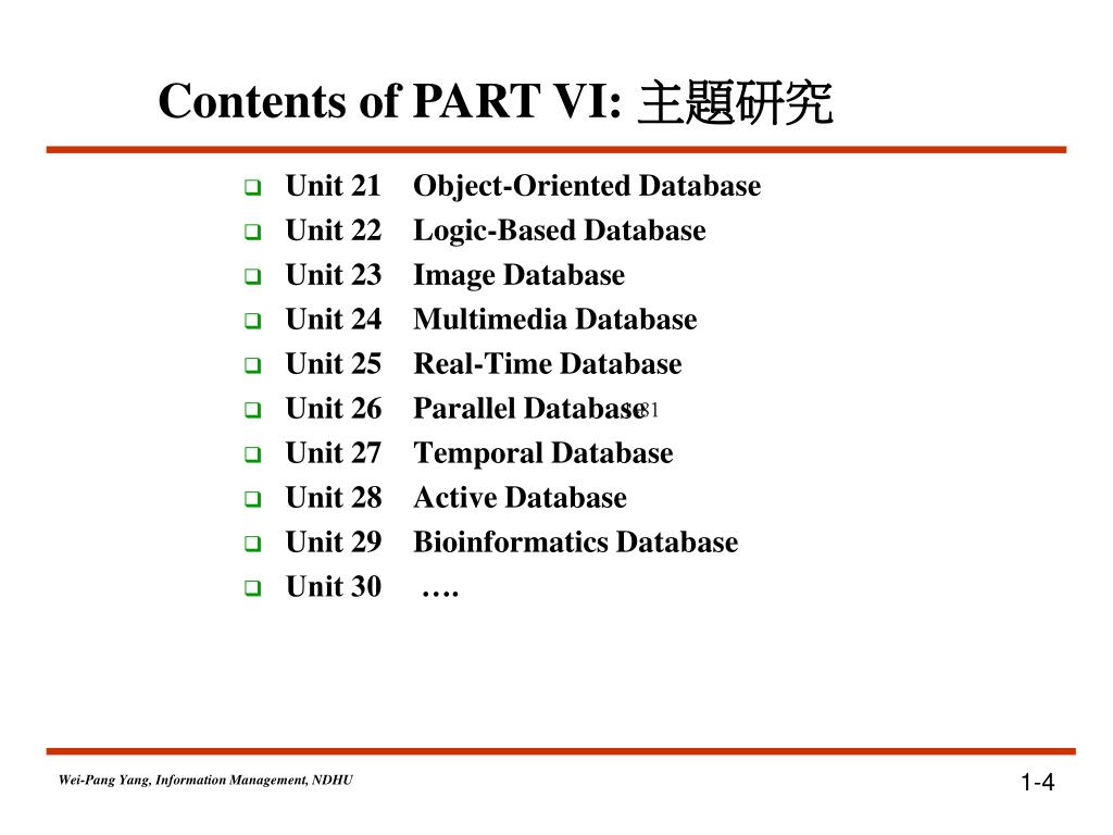PPT Unit 1 Introduction to DBMS Unit 2 DB2 and SQL Unit
