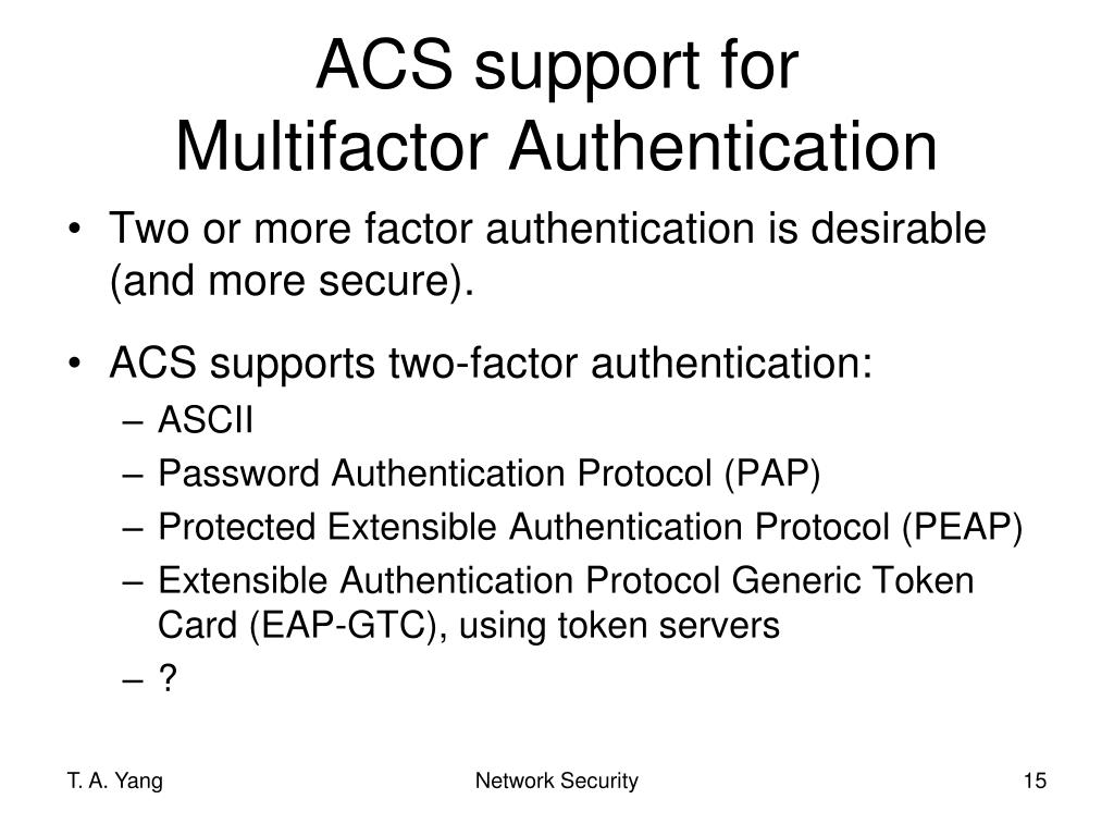 PPT Cisco’s Secure Access Control Server (ACS) PowerPoint