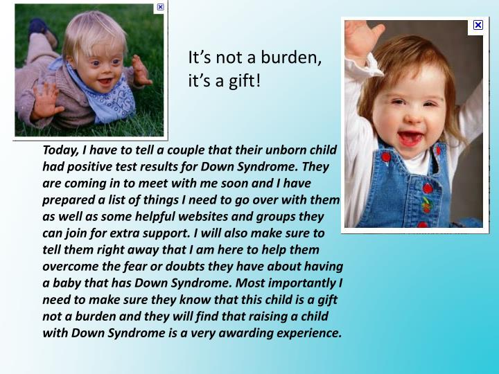 PPT Counseling (Down Syndrome) PowerPoint