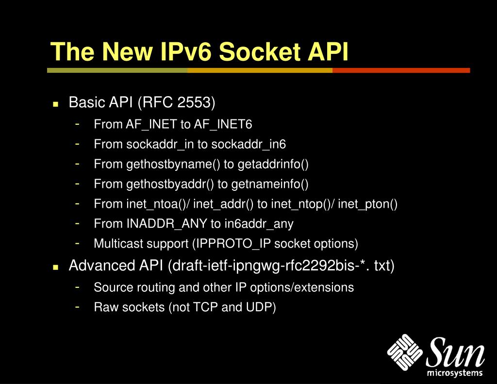 PPT Solaris ™ 8 IPv6 PowerPoint Presentation, free download ID4417432