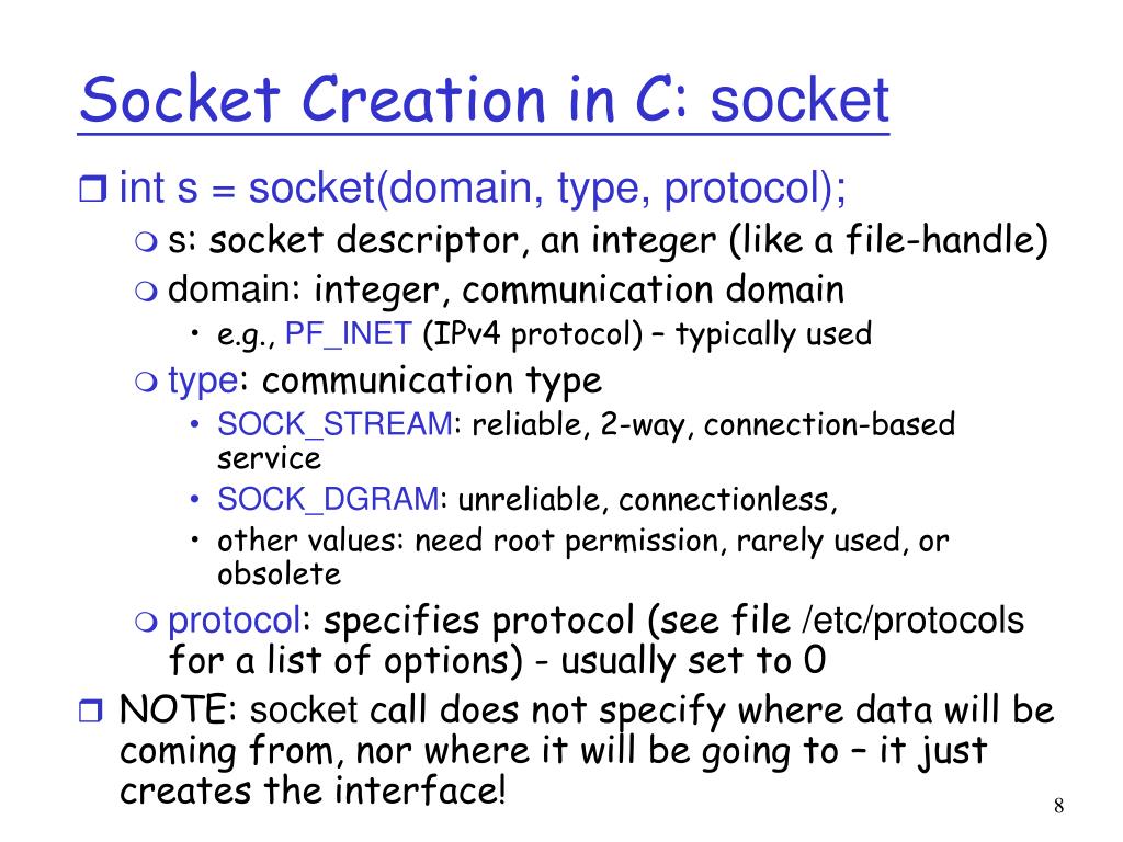 PPT Socket Programming PowerPoint Presentation, free download ID