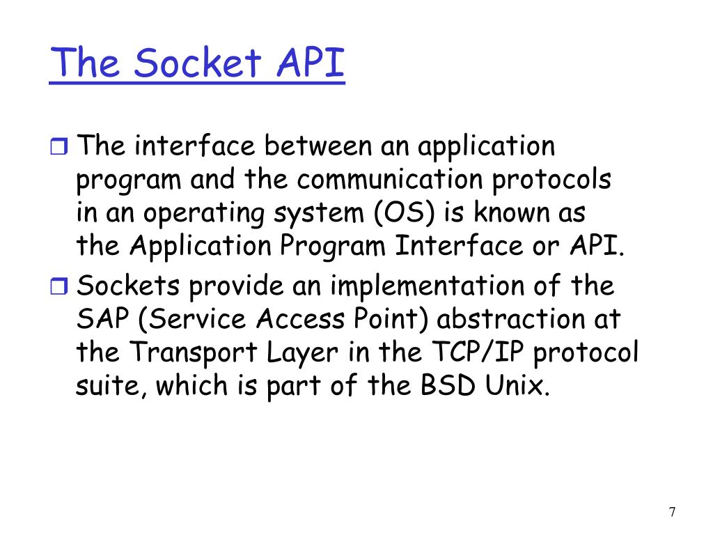 PPT Programming with Sockets PowerPoint Presentation, free download