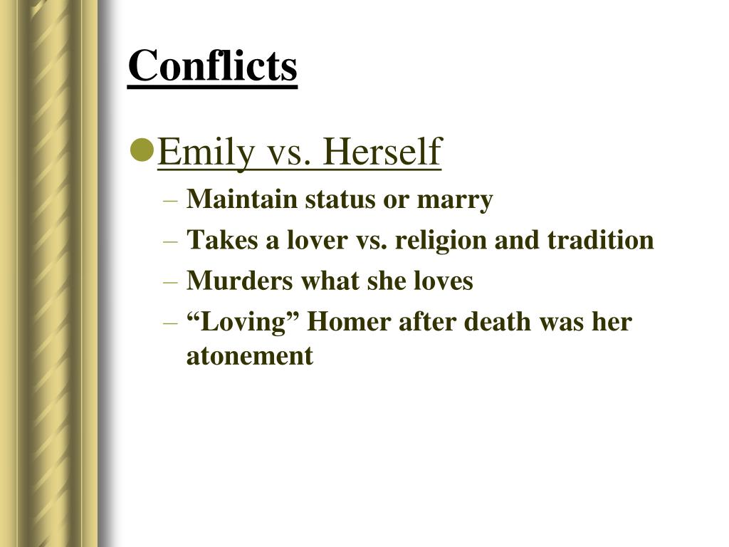 PPT “A Rose for Emily” PowerPoint Presentation, free download ID