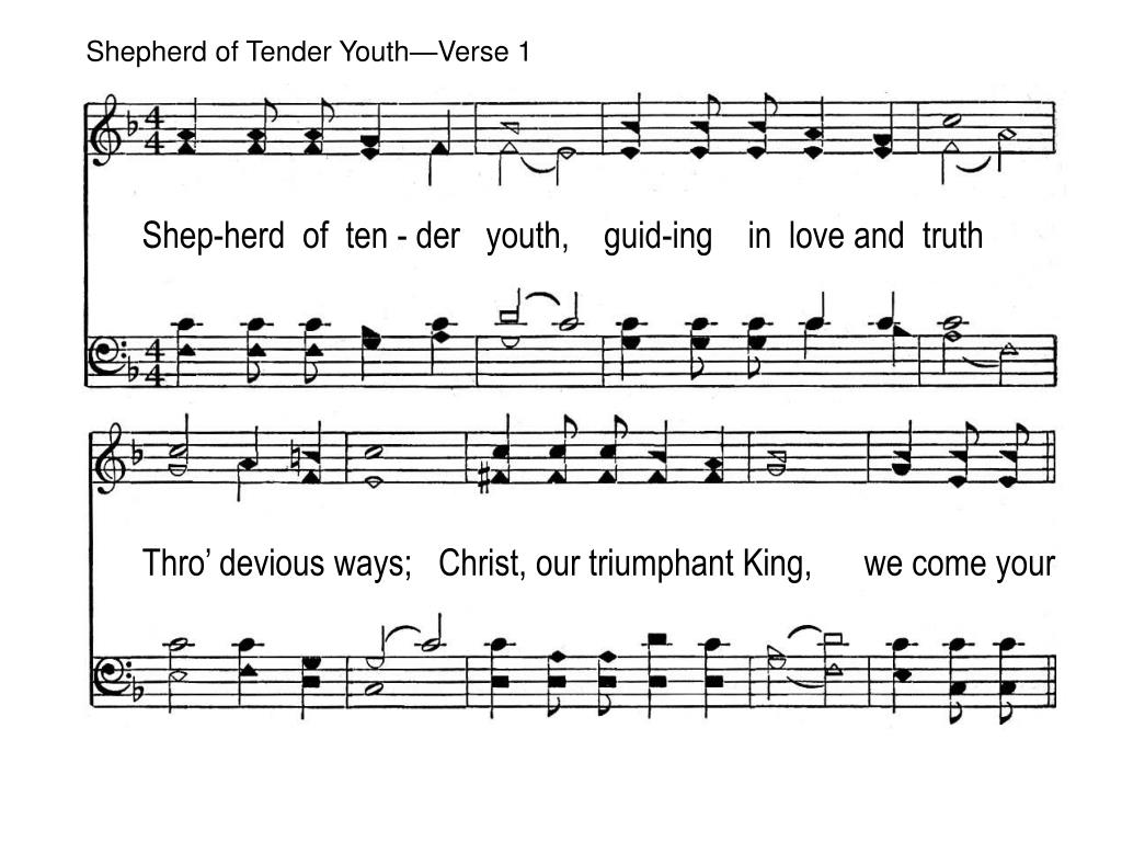 PPT Shepherd of Tender Youth PowerPoint Presentation, free download ID4434844