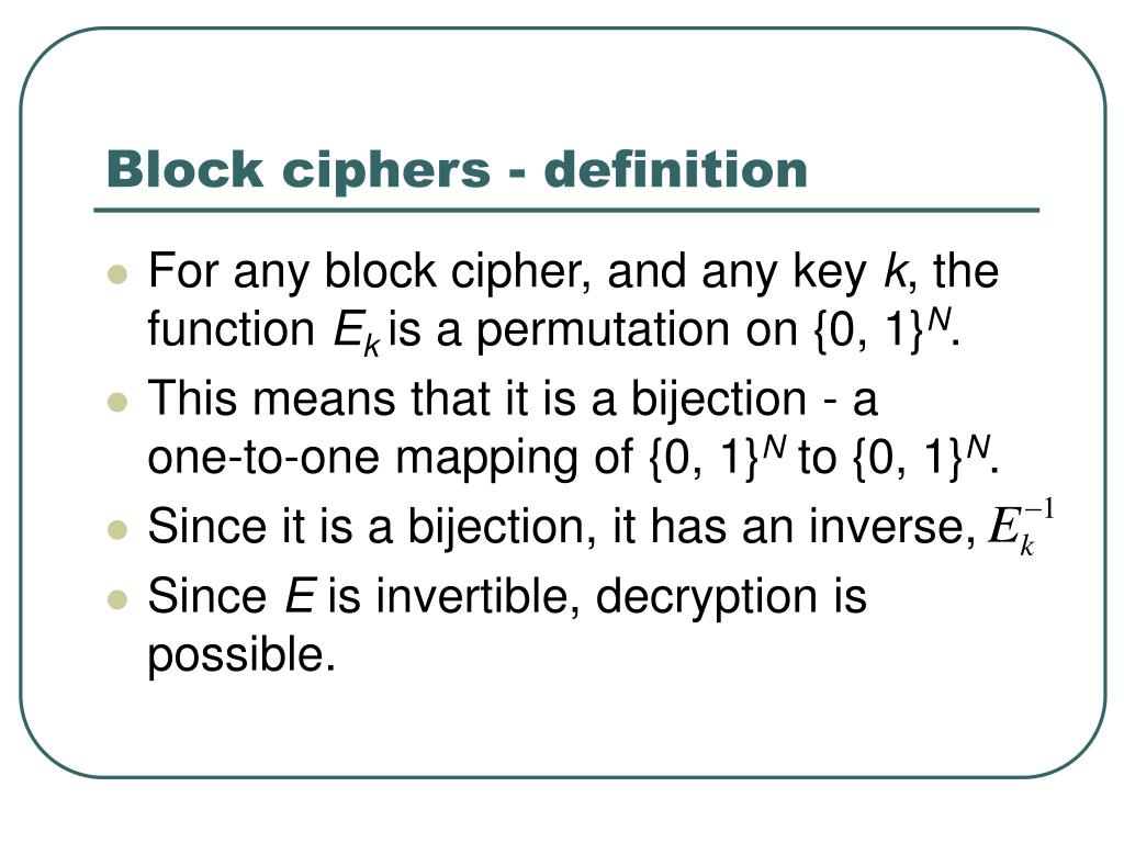 PPT Session 3 Secret key cryptography block ciphers part 1