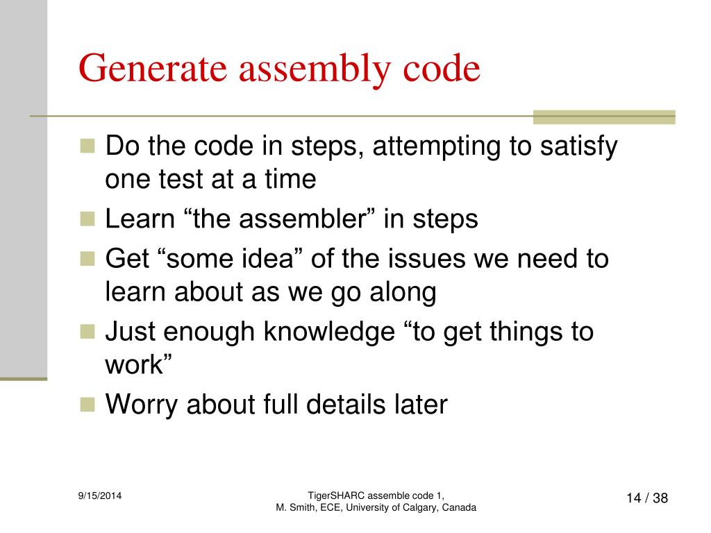 PPT Generating “Rectify( )” Test driven development approach to