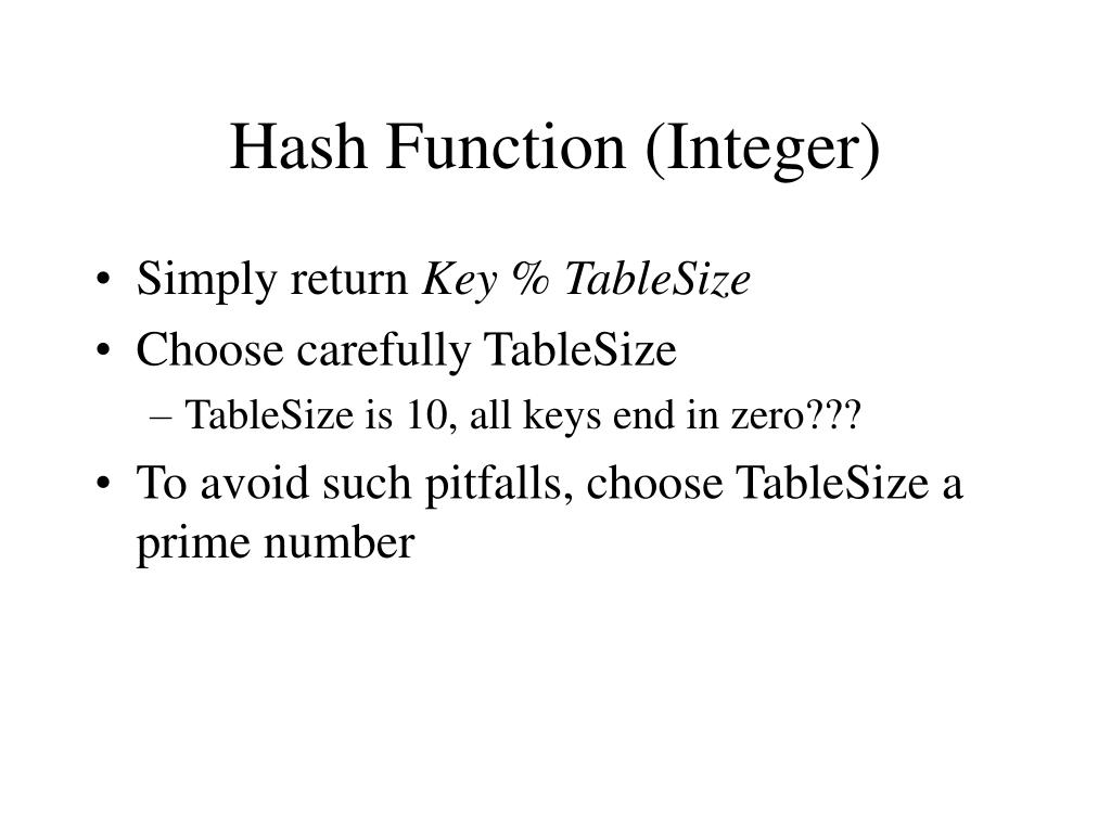 PPT Hashing PowerPoint Presentation, free download ID4441524