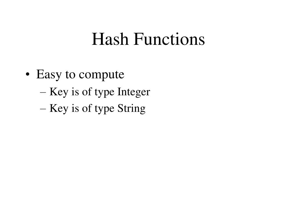 PPT Hashing PowerPoint Presentation, free download ID4441524