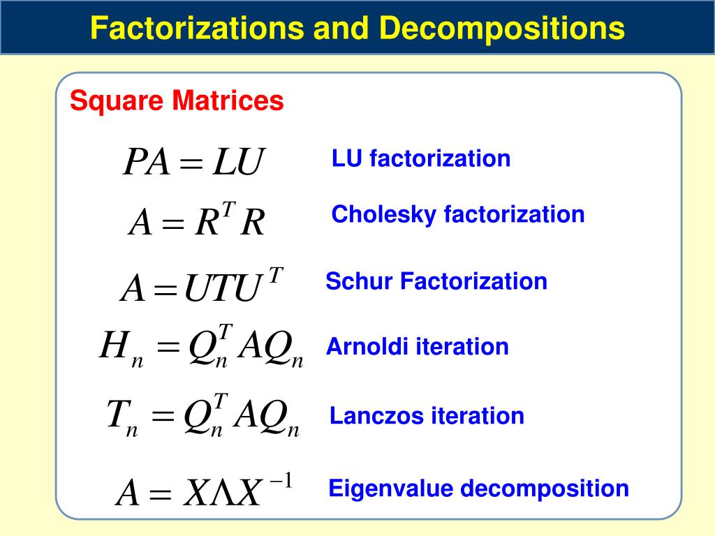 PPT Square or Rectangular Matrices PowerPoint Presentation, free