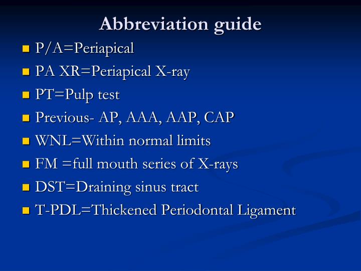 PPT D435 Endodontics I PowerPoint Presentation ID4443713