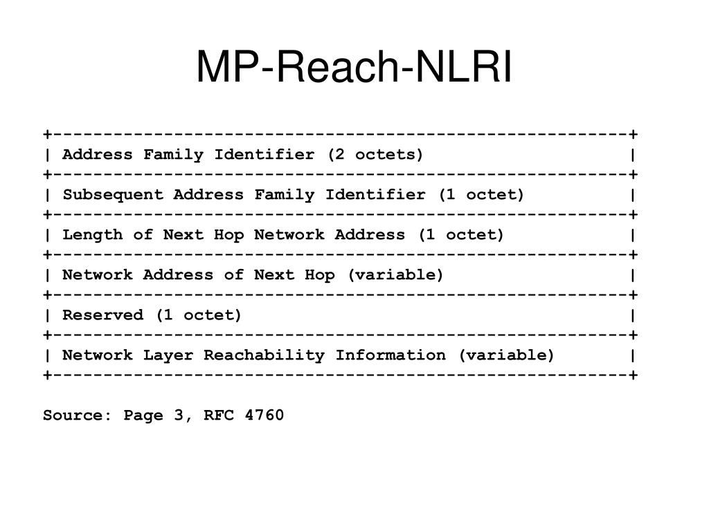 Network Layer Reachability Information JapaneseClass.jp