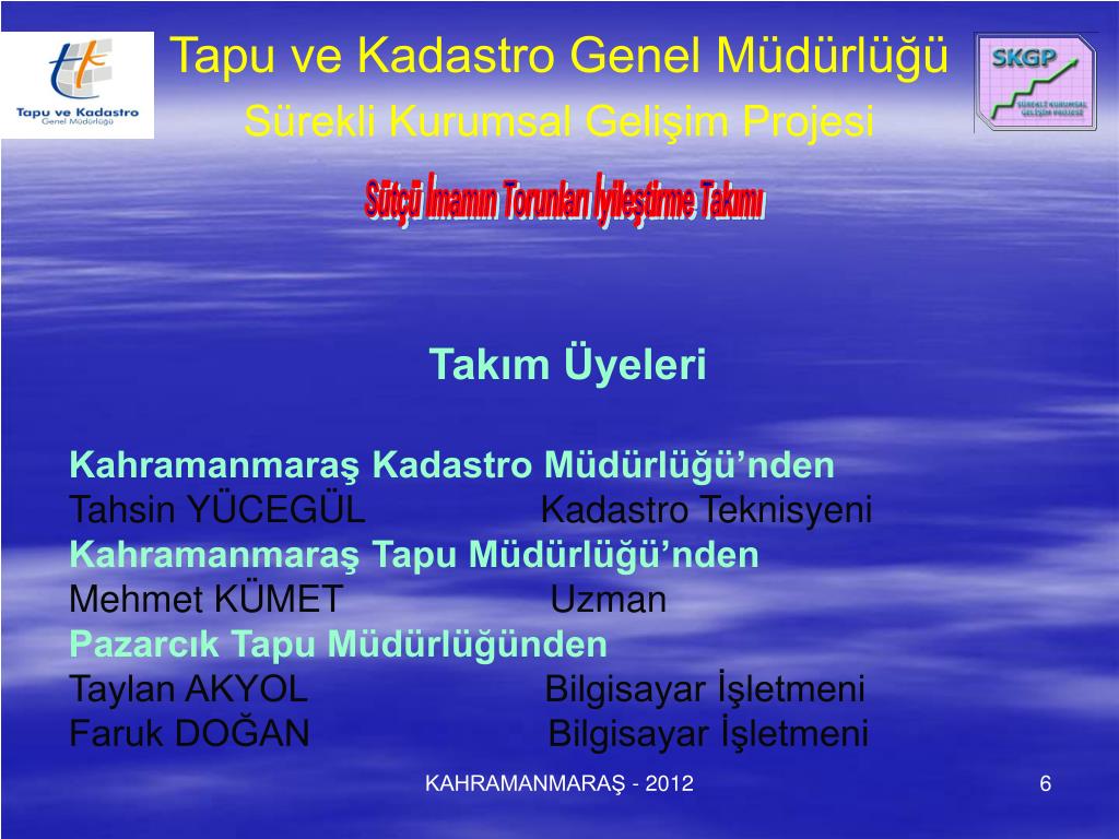 PPT Tapu ve Kadastro Genel Müdürlüğü PowerPoint Presentation, free