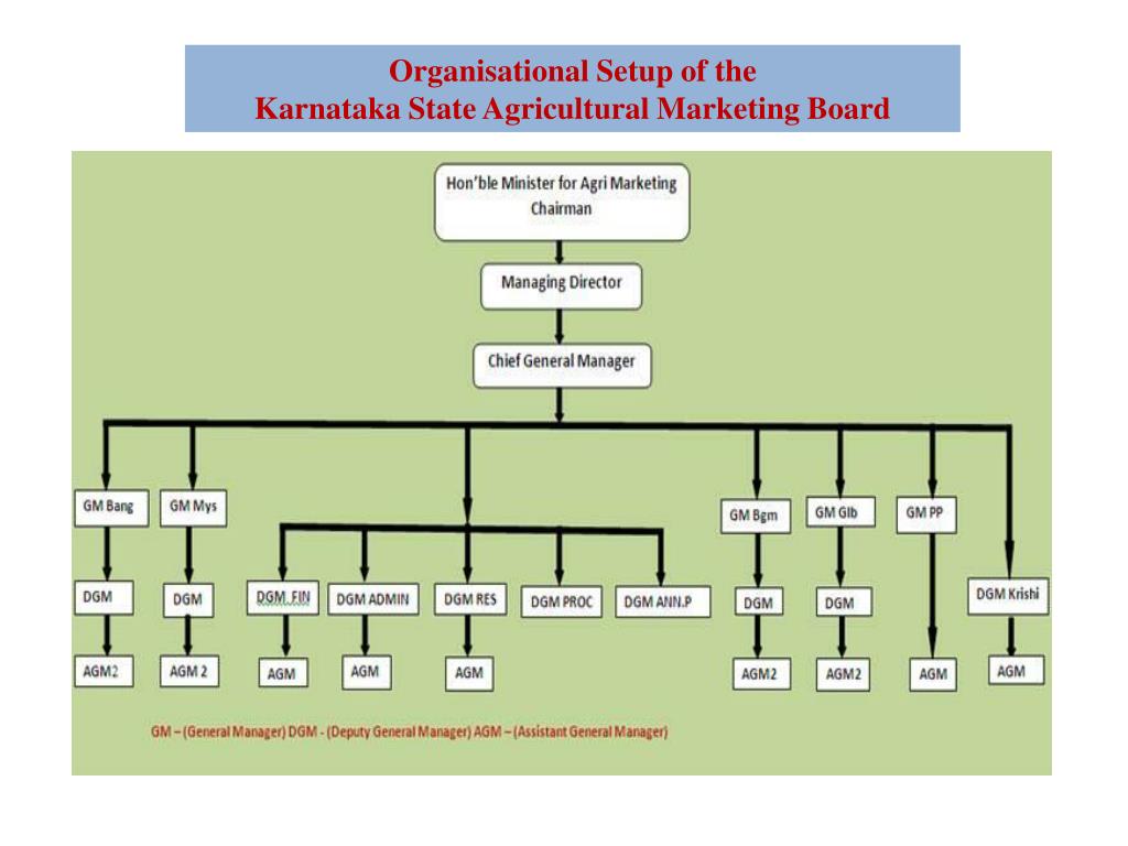 PPT Government of Karnataka Department of Agricultural Marketing