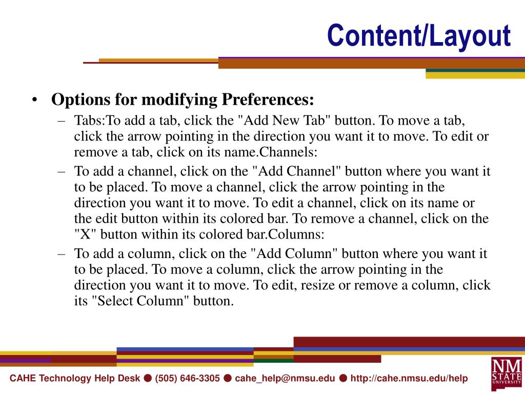 PPT myNMSU PowerPoint Presentation, free download ID4447260