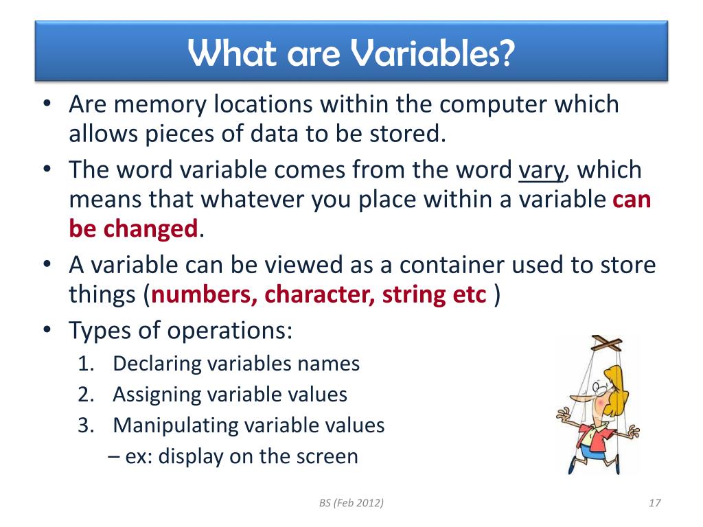 PPT CHAPTER 4 The Basic of C PowerPoint Presentation, free download