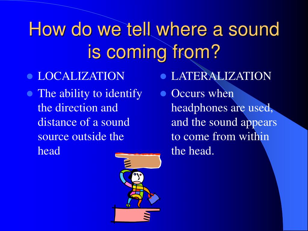 PPT AUDITORY LOCALIZATION PowerPoint Presentation ID4449076