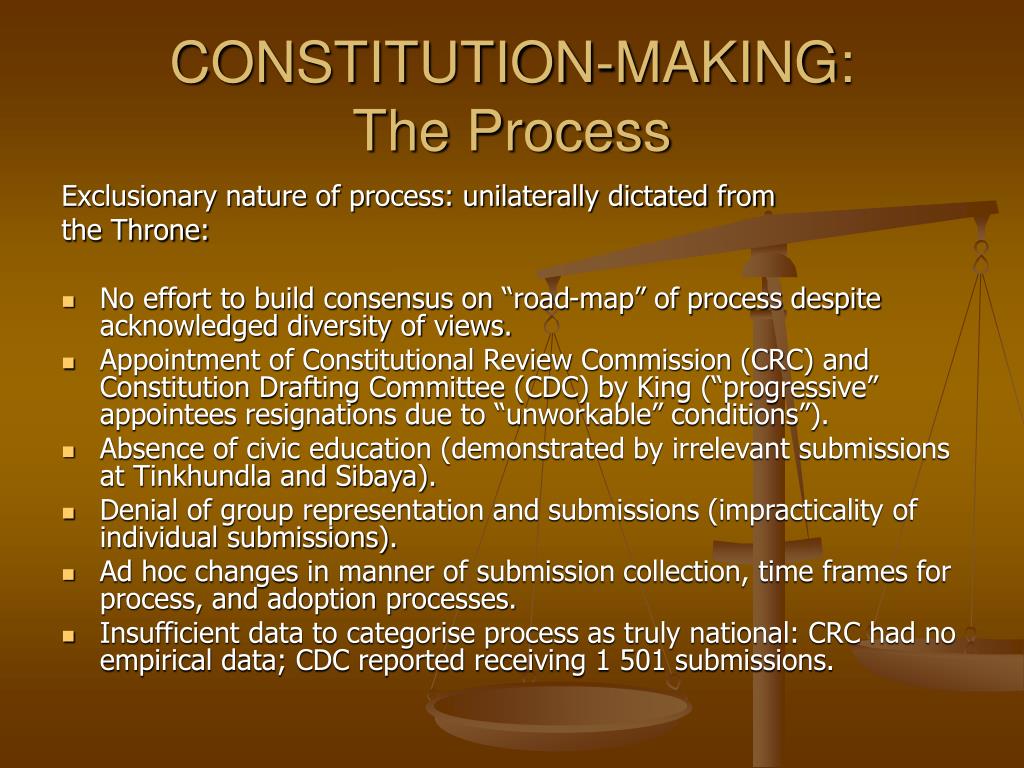 PPT Constitutional Development in Swaziland PowerPoint Presentation, free download ID4449127