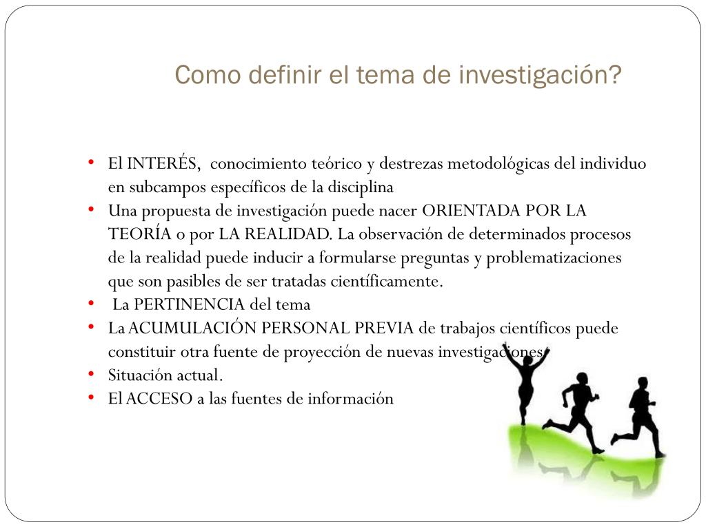 PPT Tema 2 Metodología de la Investigación PowerPoint Presentation