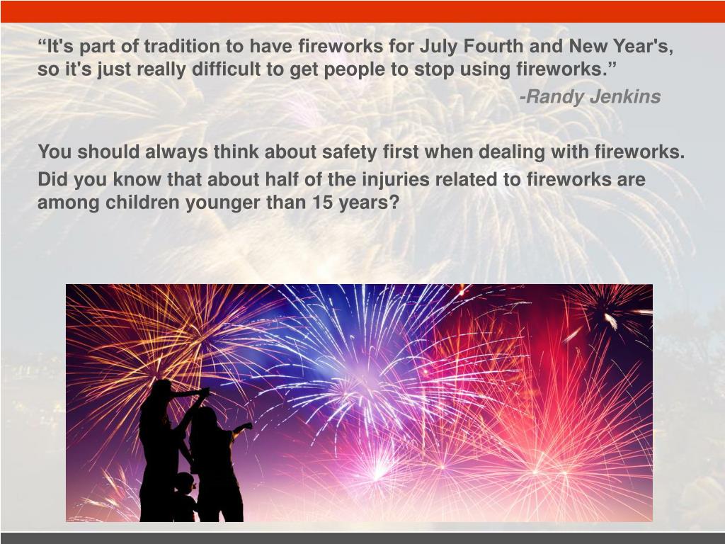 PPT 10 Safety Tips to Use Fireworks PowerPoint Presentation, free
