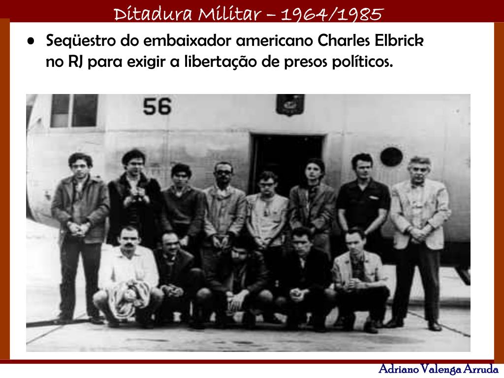 PPT Ditadura Militar no Brasil PowerPoint Presentation, free download