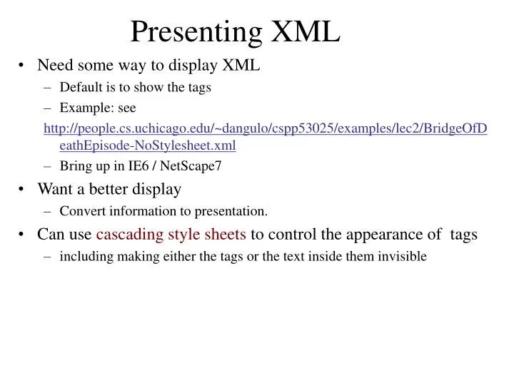 PPT Presenting XML PowerPoint Presentation, free download ID4454845
