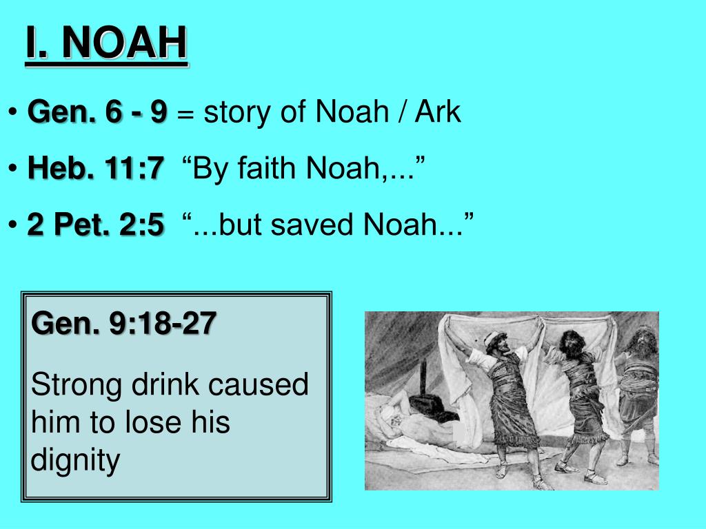PPT Drunks in the Bible PowerPoint Presentation, free download ID
