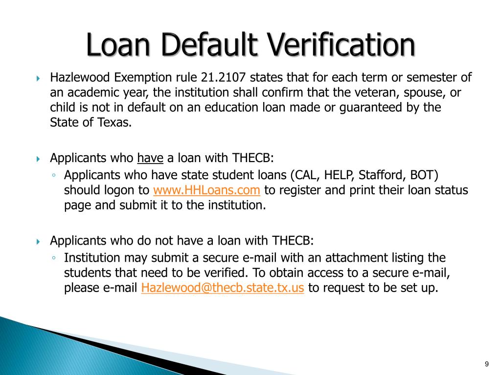 PPT Hazlewood Exemption PowerPoint Presentation, free download ID