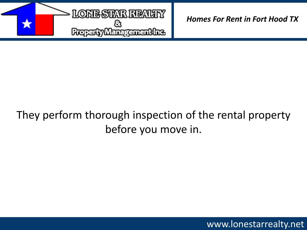 PPT Homes For Rent in Fort Hood TX PowerPoint Presentation, free