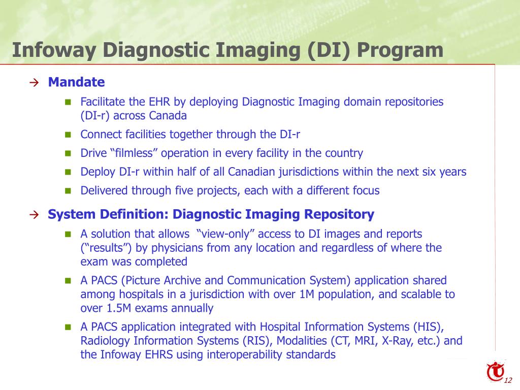 PPT EHR Profiles for Interoperability between DI and Registries