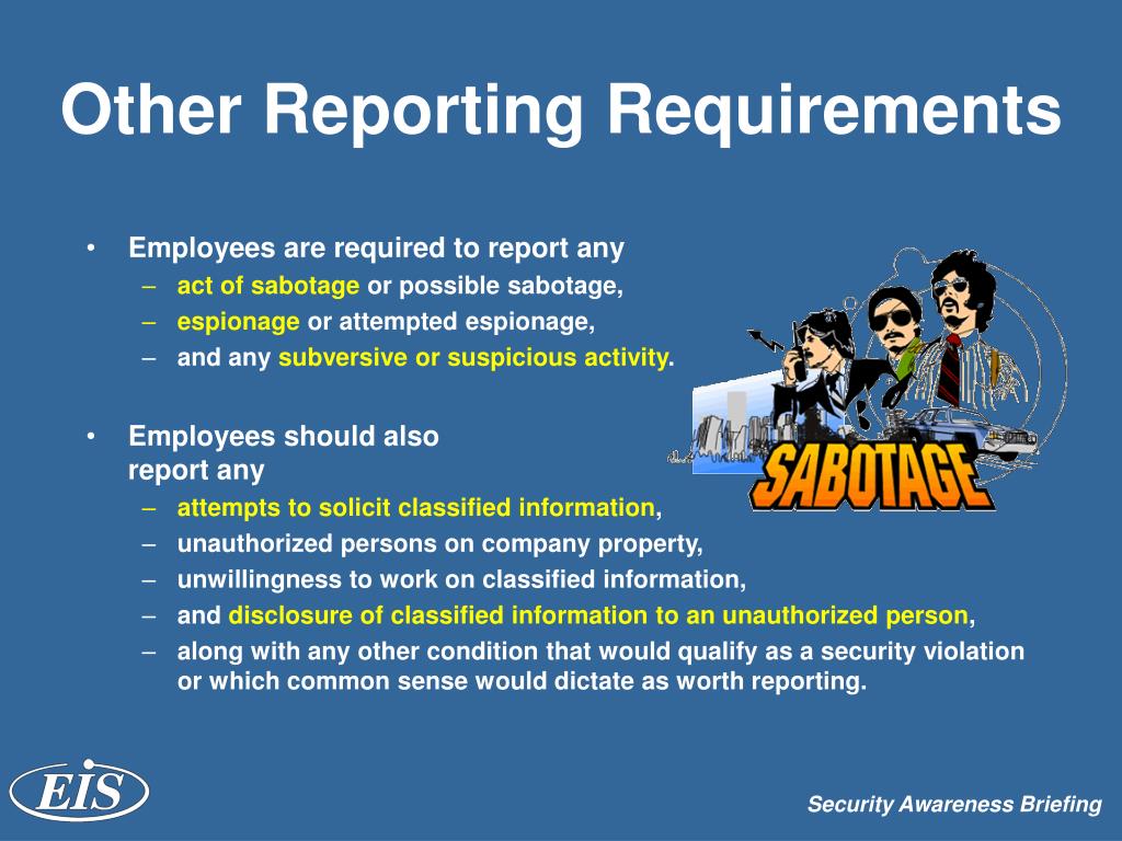 PPT Security Awareness Briefing & Annual Security Awareness Refresher