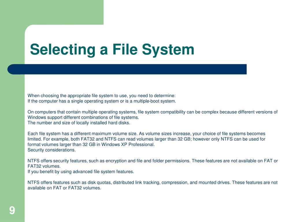 PPT File Systems PowerPoint Presentation, free download ID4467603
