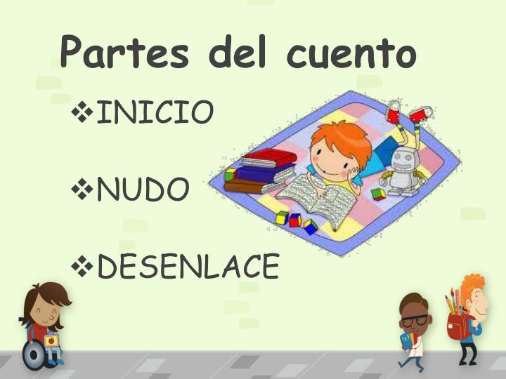 PPT Las partes del cuento PowerPoint Presentation ID4470751
