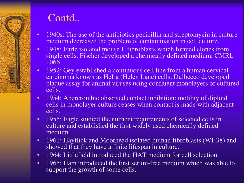 PPT Basics of Cell Culture and Animal Tissue Culture Techniques