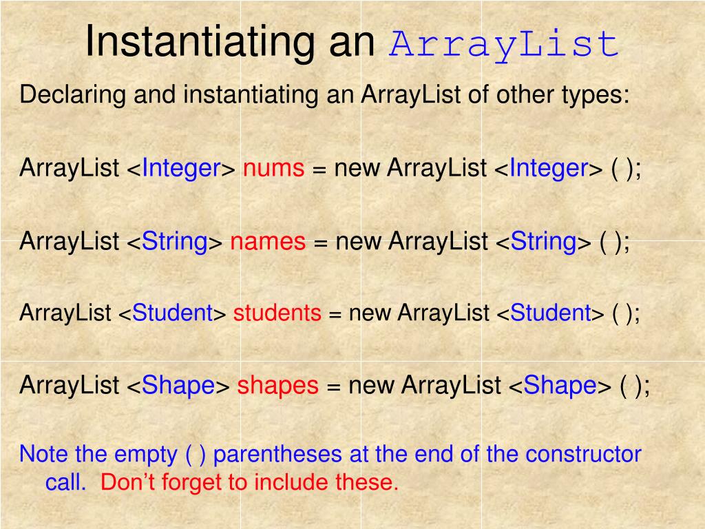 PPT The ArrayList Data Structure PowerPoint Presentation, free